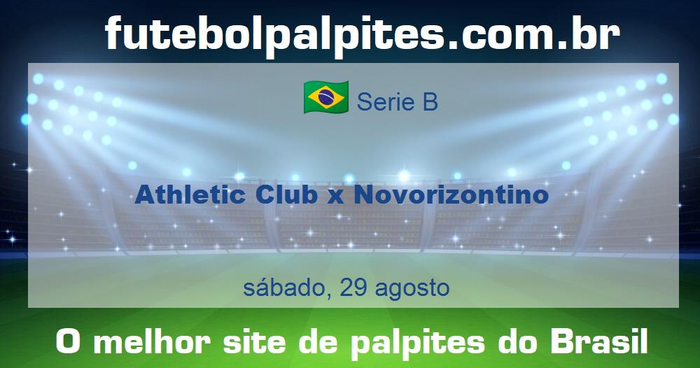 Athletic Club x Novorizontino Athletic Club x Novorizontino