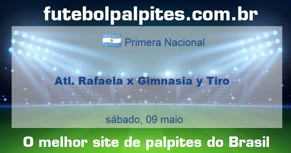 Atl. Rafaela x Gimnasia y Tiro