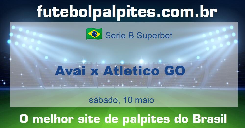 Avai x Atletico GO Avai x Atletico GO
