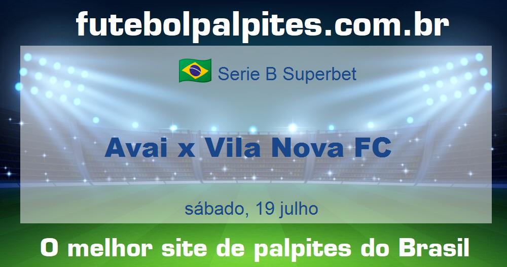 Avai x Vila Nova FC Avai x Vila Nova FC