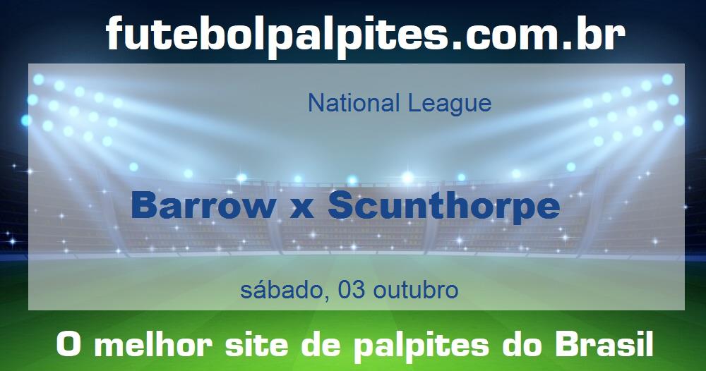 Barrow x Scunthorpe Barrow x Scunthorpe