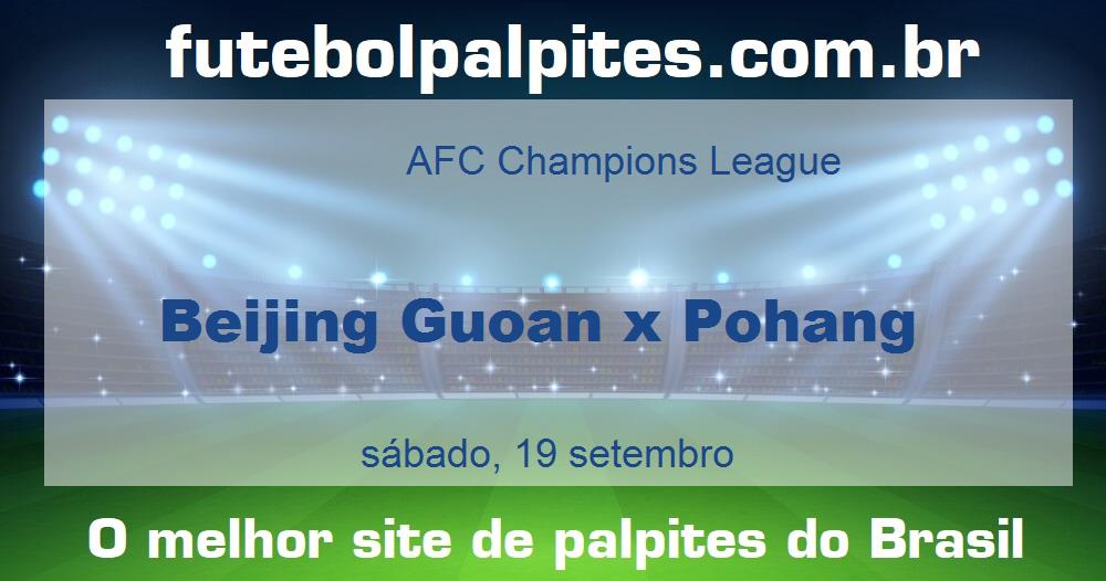Beijing Guoan x Pohang