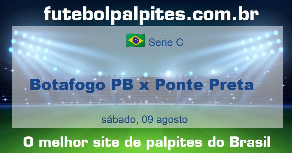 Botafogo PB x Ponte Preta Botafogo PB x Ponte Preta