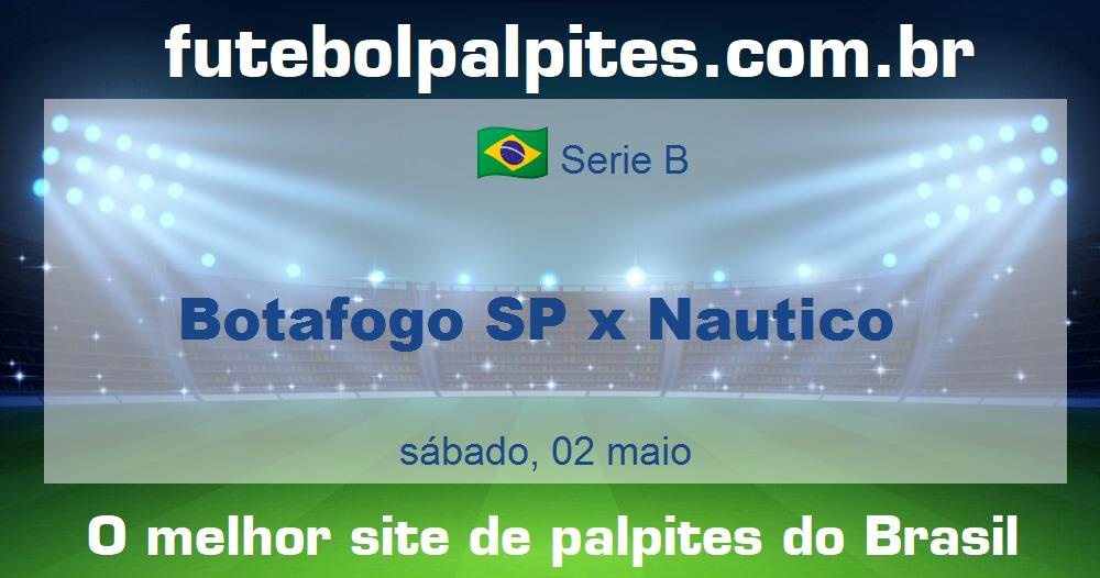 Botafogo SP x Nautico