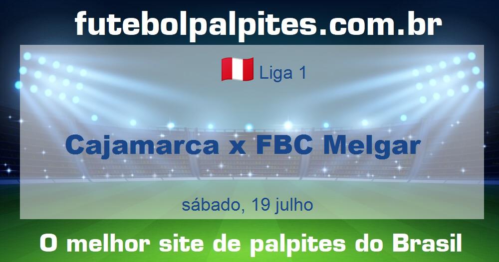 Cajamarca x FBC Melgar