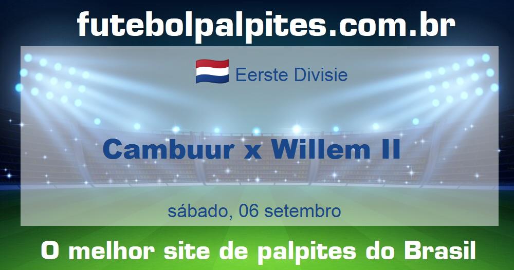 Cambuur x Willem II Cambuur x Willem II