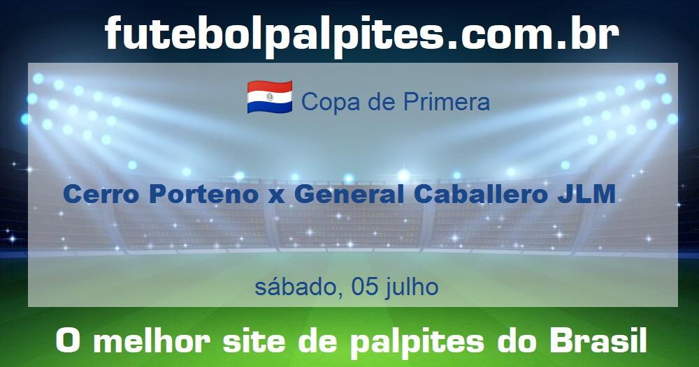 Cerro Porteno x General Caballero JLM Cerro Porteno x General Caballero JLM