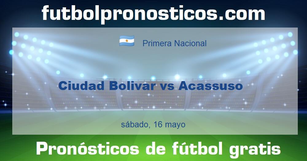 Ciudad Bolivar vs Acassuso