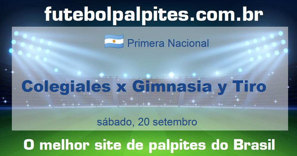 Colegiales x Gimnasia y Tiro Colegiales x Gimnasia y Tiro