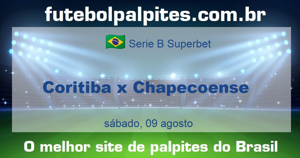 Coritiba x Chapecoense Coritiba x Chapecoense