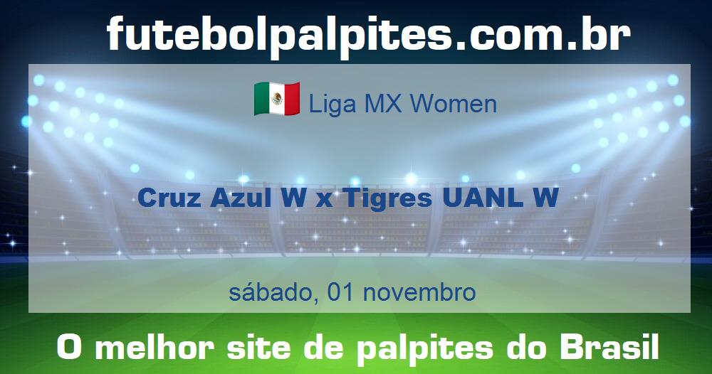 Cruz Azul W x Tigres UANL W Cruz Azul W x Tigres UANL W