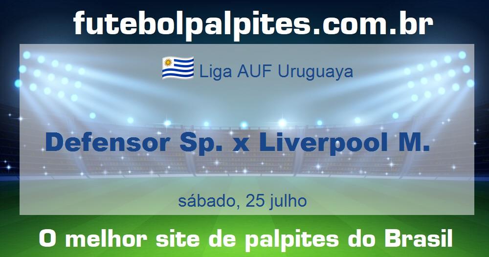 Defensor Sp. x Liverpool M.