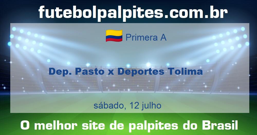 Dep. Pasto x Deportes Tolima Dep. Pasto x Deportes Tolima