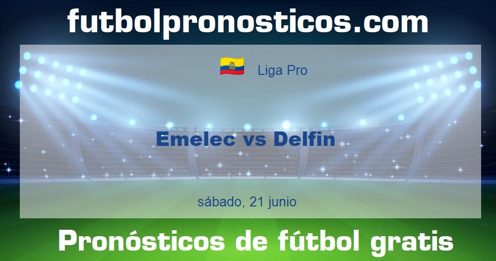 Emelec vs Delfin Emelec vs Delfin