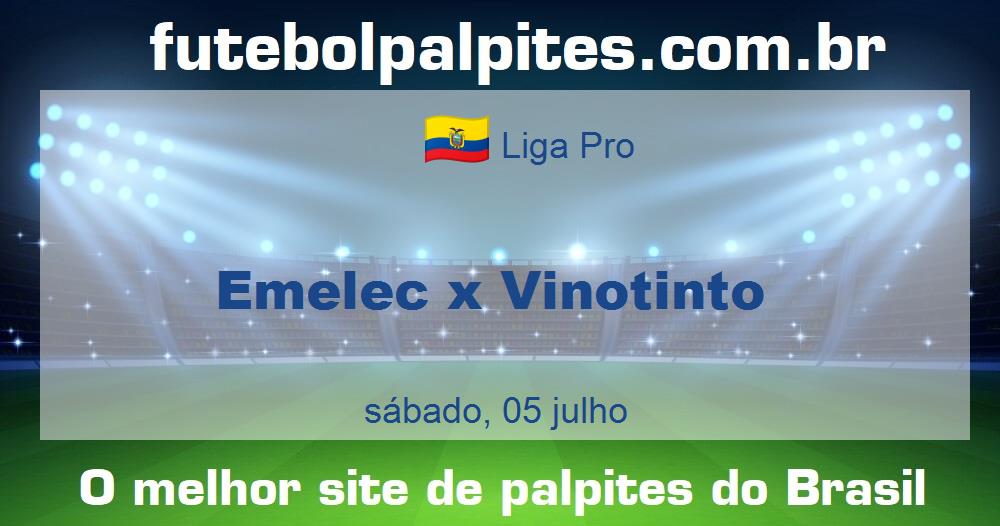 Emelec x Vinotinto Emelec x Vinotinto