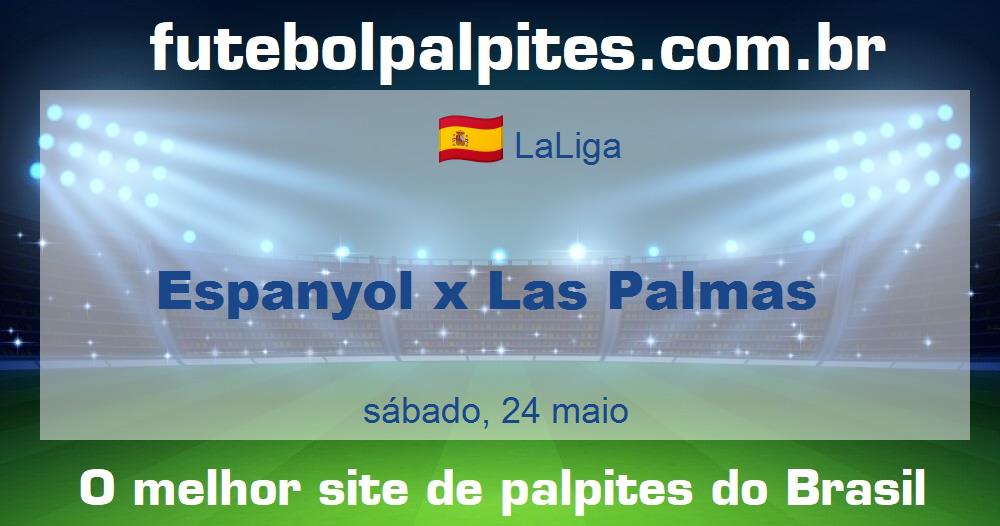 Espanyol x Las Palmas Espanyol x Las Palmas