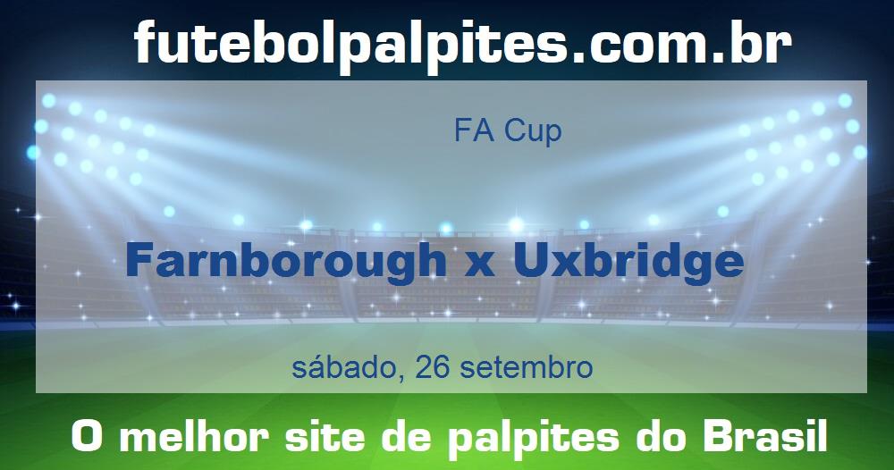 Farnborough x Uxbridge Farnborough x Uxbridge