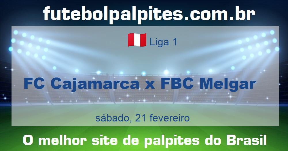 FC Cajamarca x FBC Melgar