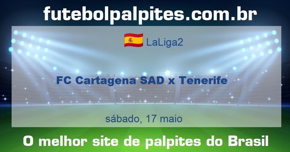 FC Cartagena SAD x Tenerife