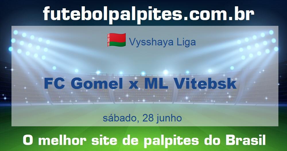 FC Gomel x ML Vitebsk FC Gomel x ML Vitebsk
