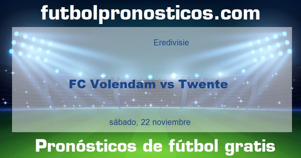 FC Volendam vs Twente