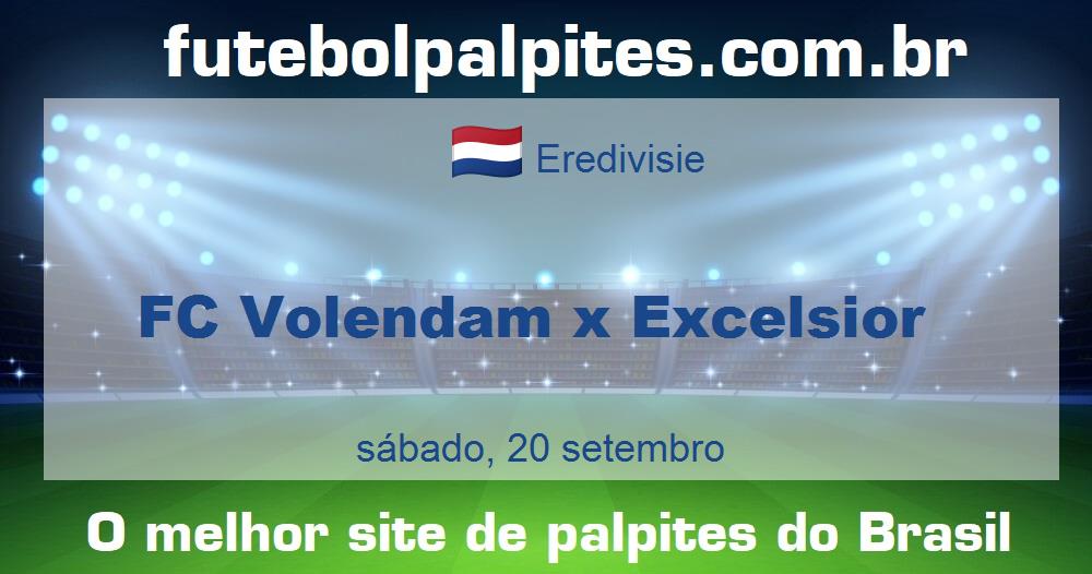 FC Volendam x Excelsior FC Volendam x Excelsior