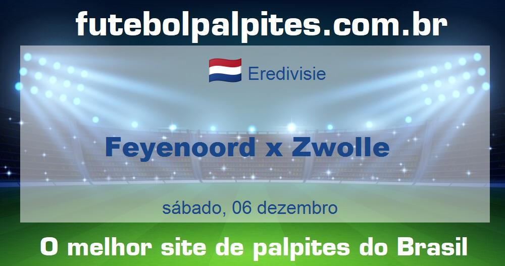 Feyenoord x Zwolle Feyenoord x Zwolle
