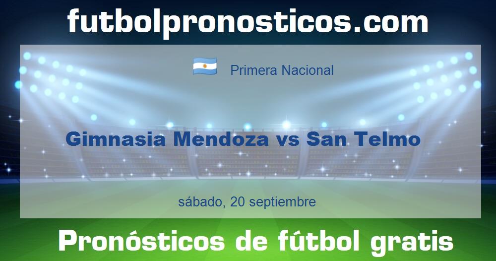 Gimnasia Mendoza vs San Telmo