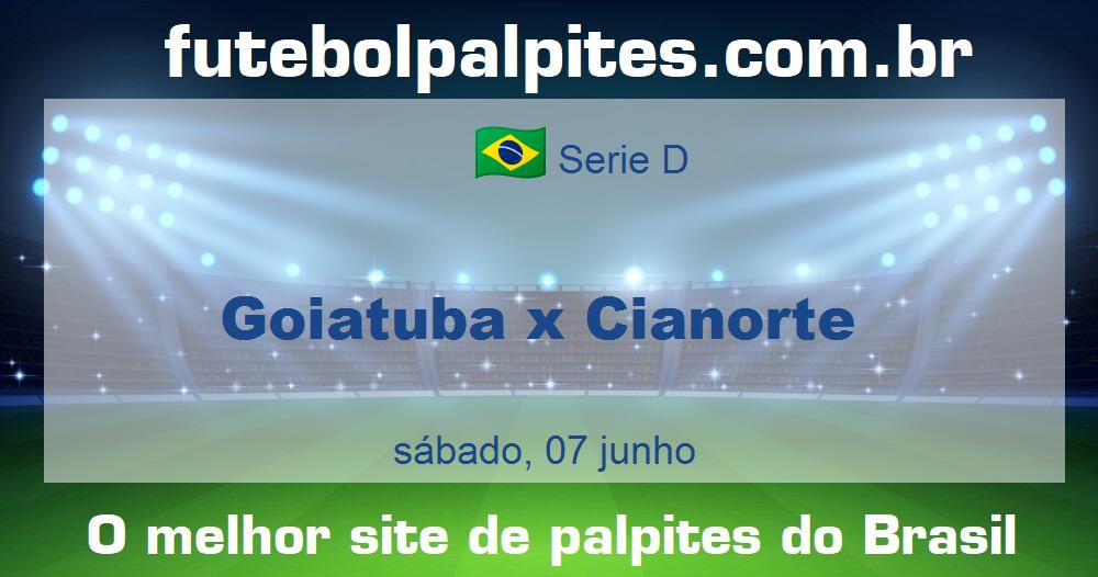 Goiatuba x Cianorte