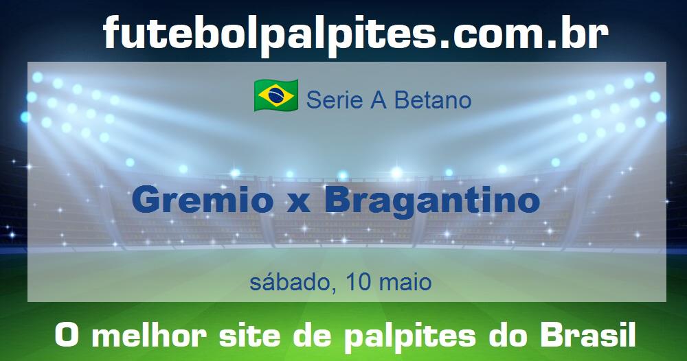 Gremio x Bragantino Gremio x Bragantino