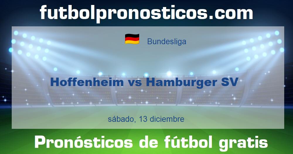 Hoffenheim vs Hamburger SV Hoffenheim vs Hamburger SV