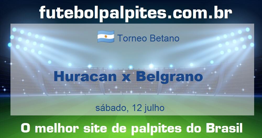 Huracan x Belgrano Huracan x Belgrano