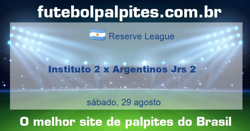 Instituto 2 x Argentinos Jrs 2