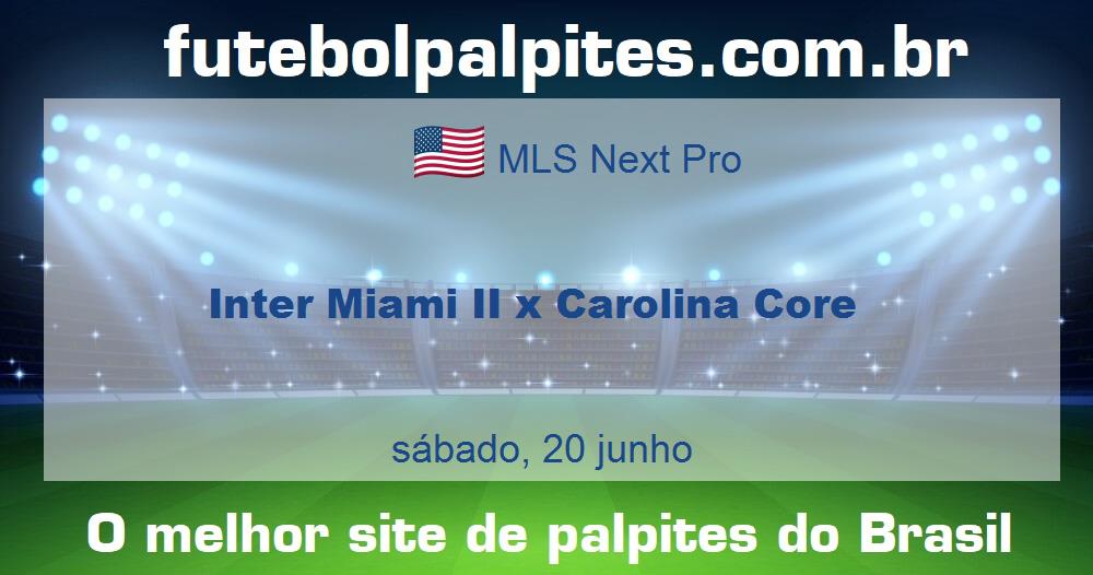 Inter Miami II x Carolina Core Inter Miami II x Carolina Core
