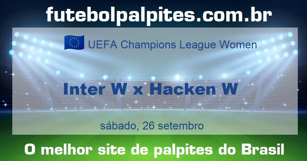 Inter W x Hacken W Inter W x Hacken W