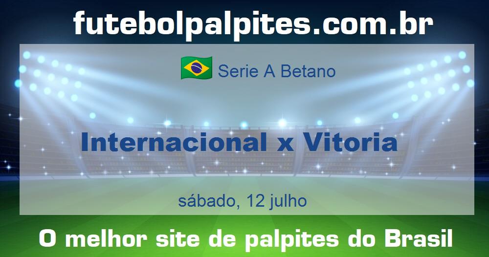 Internacional x Vitoria Internacional x Vitoria