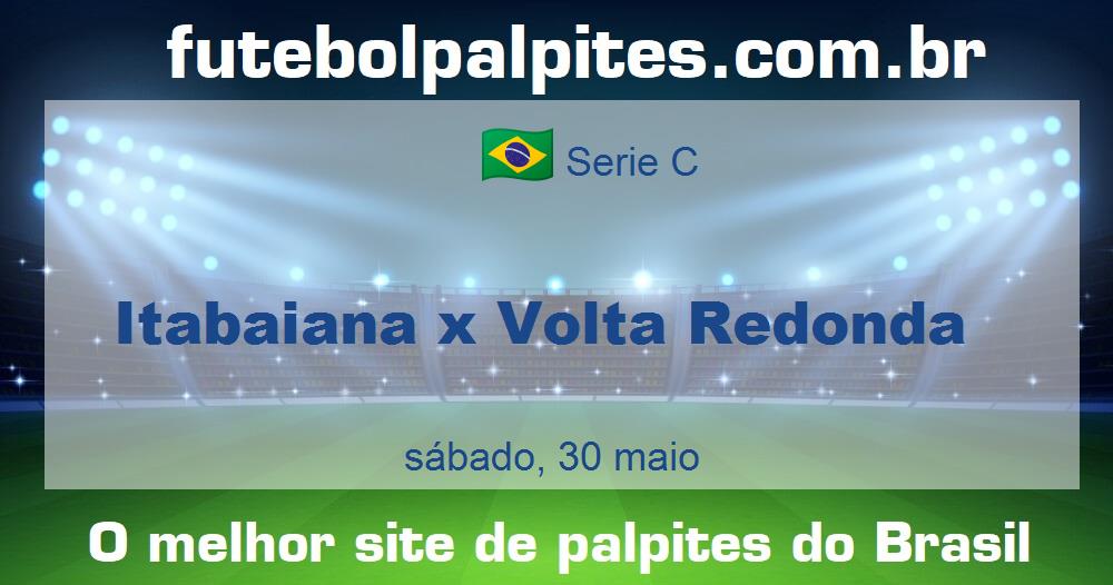 Itabaiana x Volta Redonda Itabaiana x Volta Redonda