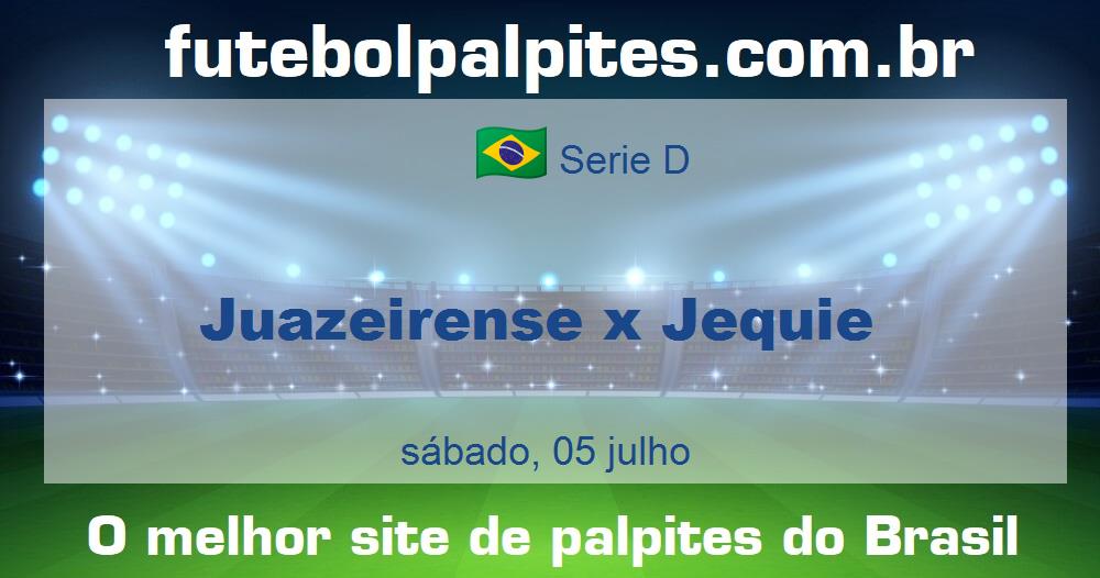 Juazeirense x Jequie Juazeirense x Jequie