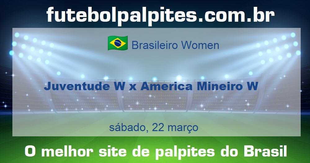 Juventude W x America Mineiro W