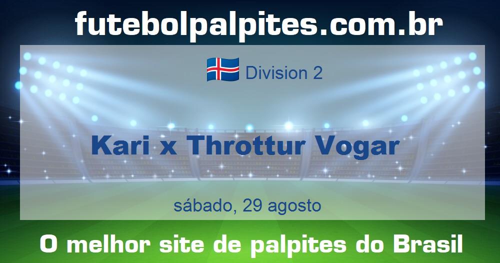 Kari x Throttur Vogar Kari x Throttur Vogar