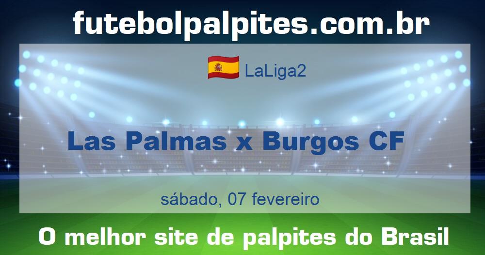 Las Palmas x Burgos CF