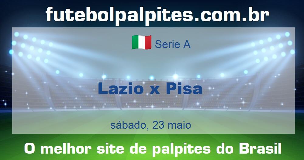 Lazio x Pisa