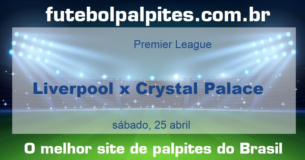 Liverpool x Crystal Palace