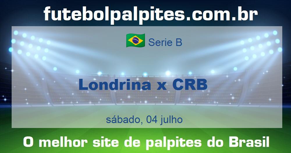 Londrina x CRB Londrina x CRB