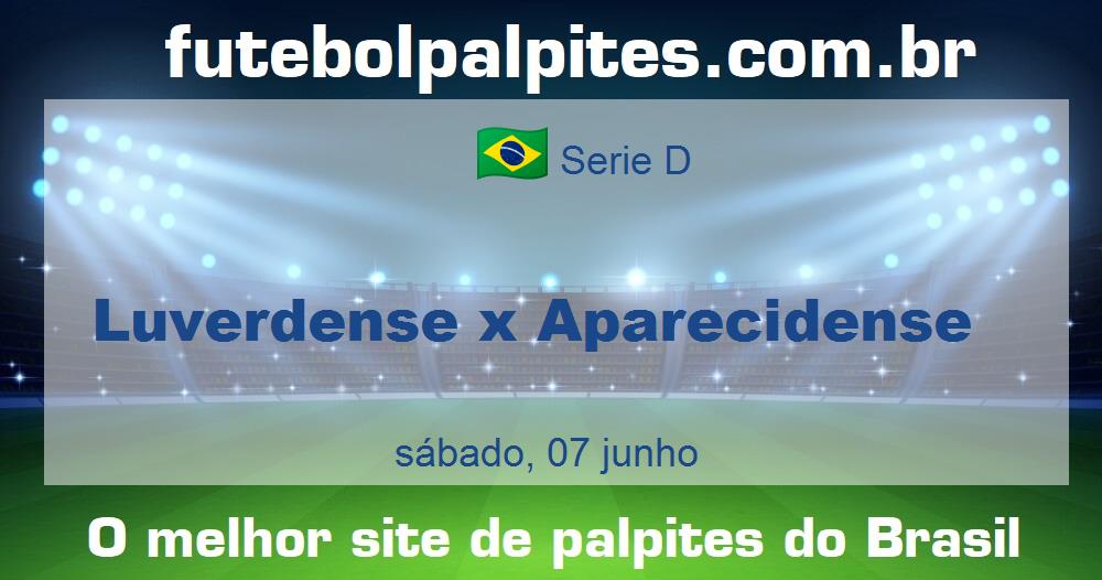 Luverdense x Aparecidense Luverdense x Aparecidense