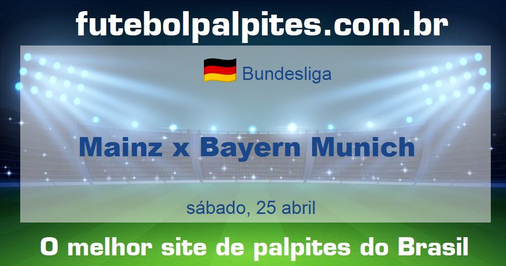 Mainz x Bayern Munich