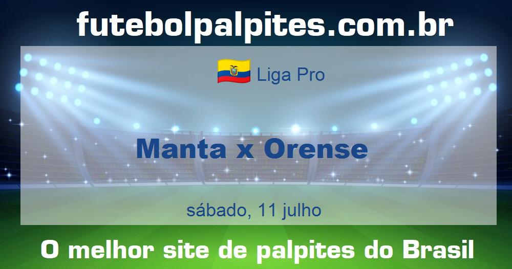 Manta x Orense Manta x Orense