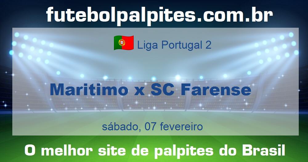 Maritimo x SC Farense