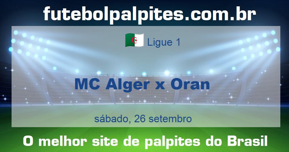 MC Alger x Oran MC Alger x Oran