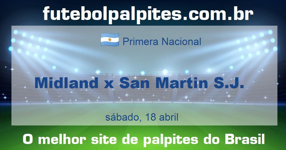 Midland x San Martin S.J.